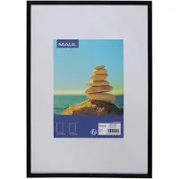 MAUL Fotolijsten MAULart kunststof 21 x 30 cm, ca. A4 zwart
