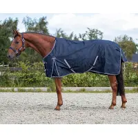 QHP OUTDOORDEKEN TURNOUT LUXE 50GR Donkerblauw