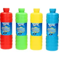 Super Merchant Fles bellenblaas 1Liter | navulling bellenblaas - Groene fles