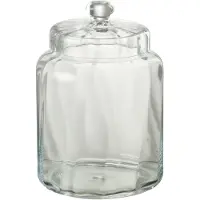 J-Line Jar elia glass transparent medium