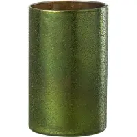 J-Line Windlicht spiegel groen glas large