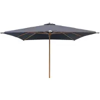 House Nordic Parasol Orlando | polyester zwart 300x300x265 cm parasols | NADUVI