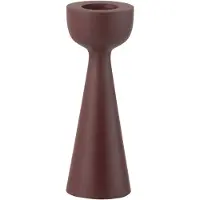 J-Line Kaarshouder cone aluminium kastanjebruin large