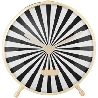 Karlsson Wekker Candy Swirl - Zwart - 12.5x3.7x12.5cm