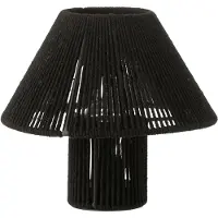 Jline Lamp led metaal/katoen zwart