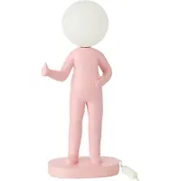 J-Line Tafellamp Duim Omhoog Hars Roze