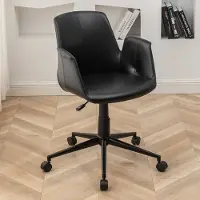 CBA Bureaustoel Playtime - 55x60x84 cm - Zwart/PU-kunstleer