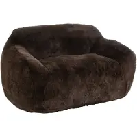 Jline Sofa cutie polyester bruin large