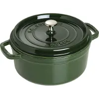 Staub Ronde Cocotte 28 cm - basilicum 6,7 l