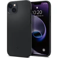 Spigen Silicone Fit MagSafe iPhone 14 Plus Hoesje Zwart