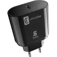 Cellularline Travel Charger 25W PD USB-C Samsung Zwart