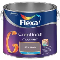 Flexa - Creations Muurverf Zijdemat - 85% Heide - Mengverf - 2,5 L