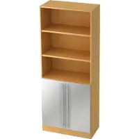 Hjh OFFICE PRO SIGNA G 7700 RE - Beuken/Zilver Hoogte van de map | 5 OH Kast Rail handvat (kunststof)