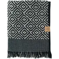 Mette Ditmer Morocco handdoek 50x90 cm Black-white