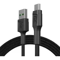 Green Cell KABGC20 USB Kabel 1,2 m USB 2.0 USB A Micro-USB B Schwarz