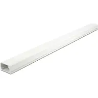 DeLOCK Kunststof kabelgoot met cover en zelfklevende plakstrip - 100 x 3,5 cm / wit