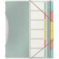 Esselte Colour'Breeze sorteermap, polypropyleen, ft A4, 6 tabs, assorti