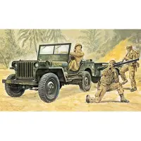 Italeri 0314 Jeep - WWII Willys MB - Schaal 1:35 - Militair Voertuig Modelbouwset