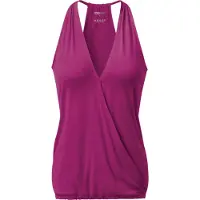 Yogistar Yoga-Racerback V-Neck "ala" - raspberry XS Loungewear shirt YOGISTAR