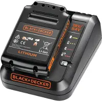 Black & Decker Kit Batterij + Lader Powerconnect - Lithium-ion - 18v - 2,0ah - Voor Elektrisch Gereedschap