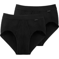 Schiesser Onderbroek Men 106000 Authentic Black (2-Pack)-XXL
