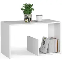 Akord Salontafel Koffietafel PAUL / Furniture Factory / Wit / 80 x 45 x 40 cm