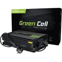 Green Cell 600W AC 230V / DC 12V naar AC 230V met USB Stroom Inverter Converter voor pompen in centrale verwarmingssystemen