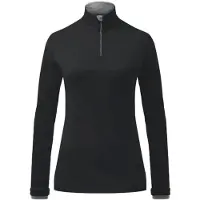 Kjus Skipully Women Feel Half Zip Black Dark Dusk-Maat 42