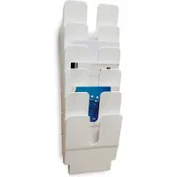Durable 1700008011 Prospektspender weiss