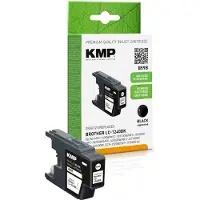 KMP LC-1240BK Compatibel Brother Inktcartridge Zwart