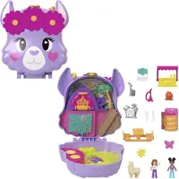 Polly Pocket Lama koffer - Speelfigurenset