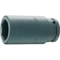 Hazet Krachtdopsleutel 1000SLG-24 · 3/4 inch (20 mm) vierkant hol · Buiten-zeskant-profiel · SW 24 mm