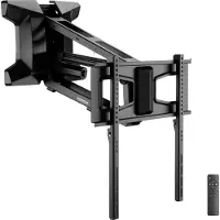 Speaka Professional SP-TVM-900 TV-beugel 94,0 cm (37) - 177,8 cm (70) Met elektromotor, Zwenkbaar Voor curved TVs, Met afstandsbediening