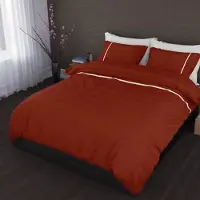 Romanette Dekbedovertrek Duchesse Rooibos Wit Flanel-200 x 200 / 220 cm | 2-Persoons