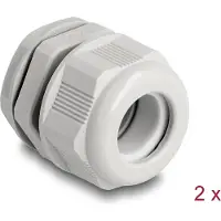 DeLOCK Kabelwartel | M25 | 13-18 mm | EX | IP68 | grijs | 2 stuks