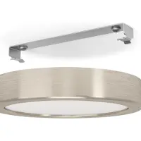 Eglo RVS plafonnière Fueva 5 Ø 16cm