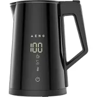 AENO EK7S - Slimme Elektrische Waterkoker - 1,7L - Temperatuurregeling - Wi-Fi & Touchscreen Bediening - Zwart
