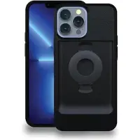 Tigra FitClic Neo iPhone 15 Pro / 14 Pro Hoesje Zwart