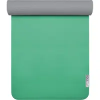 Yogistar Pro 6 mm yogamat (Maat One Size, Groen)