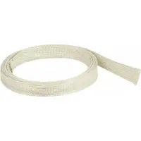 DeLOCK Braided Sleeve made of nomex fibers 2 m x 15 mm white