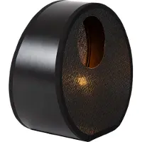 Lucide LOXIA - Tafellamp - Ø 26,5 cm - 1xE14 - Zwart
