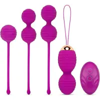 EasyToys Online Only Kegelbal Set Met Afstandsbediening - Paars