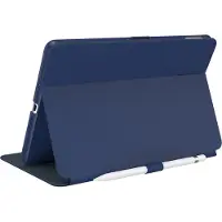 Speck Tablethoes geschikt voor Apple iPad 8 (2020) Hoes | Balance Folio Bookcase + Stylus Houder - Coastal Blue | Blauw