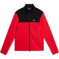 J.Lindeberg Skipully Men Banks Mid Layer Fiery Red-XL