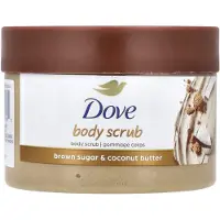 Dove Brown Sugar & Coconut Butter Exfoliating Body Scrub - Lichaamsscrub - Bad & Douche - 298g