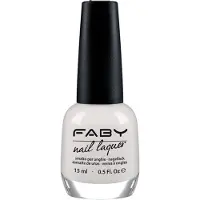 Faby nagellak Optical White dames 15 ml vegan wit