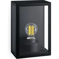Philips Buitenwandlamp Alzor - Zwart - E27