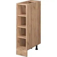 Vicco R-Line Keukenrek – 20 cm zonder werkblad Krachtige eik goud