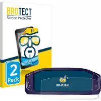 BROTECT - Screenprotector voor Volkswagen Passat B8 Digital Cockpit 10,25" - Folie Beschermfolie transparant 2 Stuks