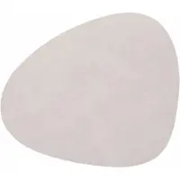 Lind DNA Placemat Curve L Nupo Oyster White (Set van 4)-37 x 44 cm